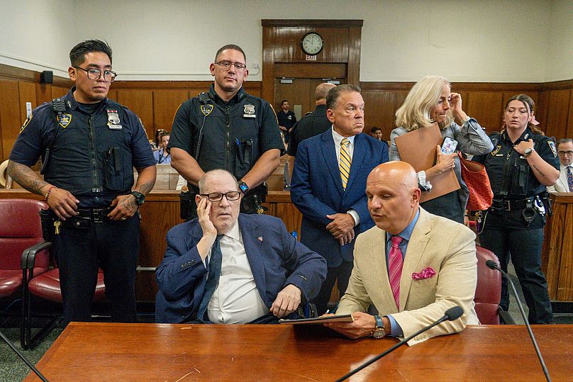 Harvey Weinstein in state court in Manhattan - Wednesday 13 August 2025