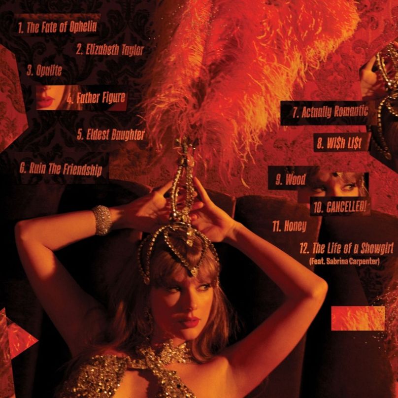 The Life of a Showgirl tracklist