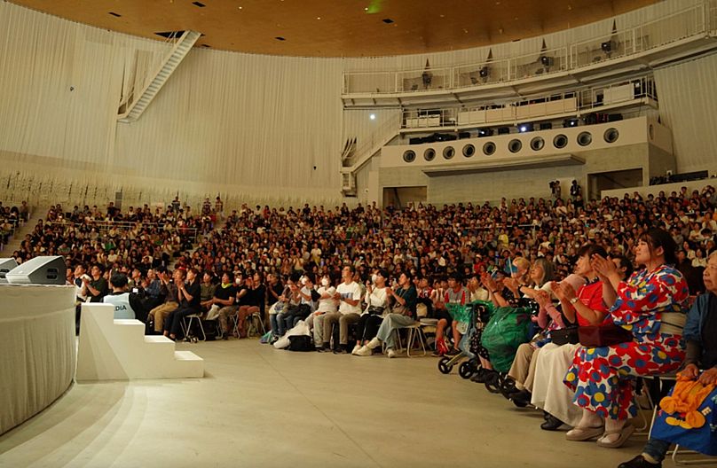 The concert drew 3000 visitors