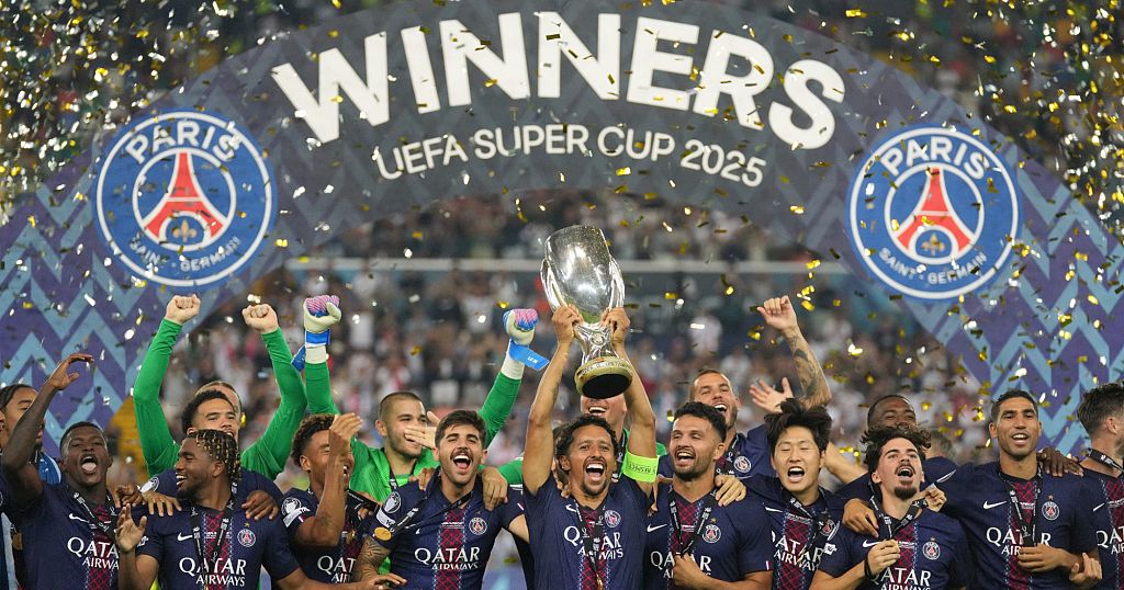 PSG beats Tottenham in penalty shootout to win UEFA Super Cup after late rally PSG beats Tottenham in penalty shootout to win UEFA Super Cup after late rally