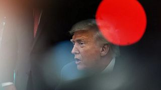 US President Donald Trump speaks during an event in the Oval Office in Washington, 14 August, 2025