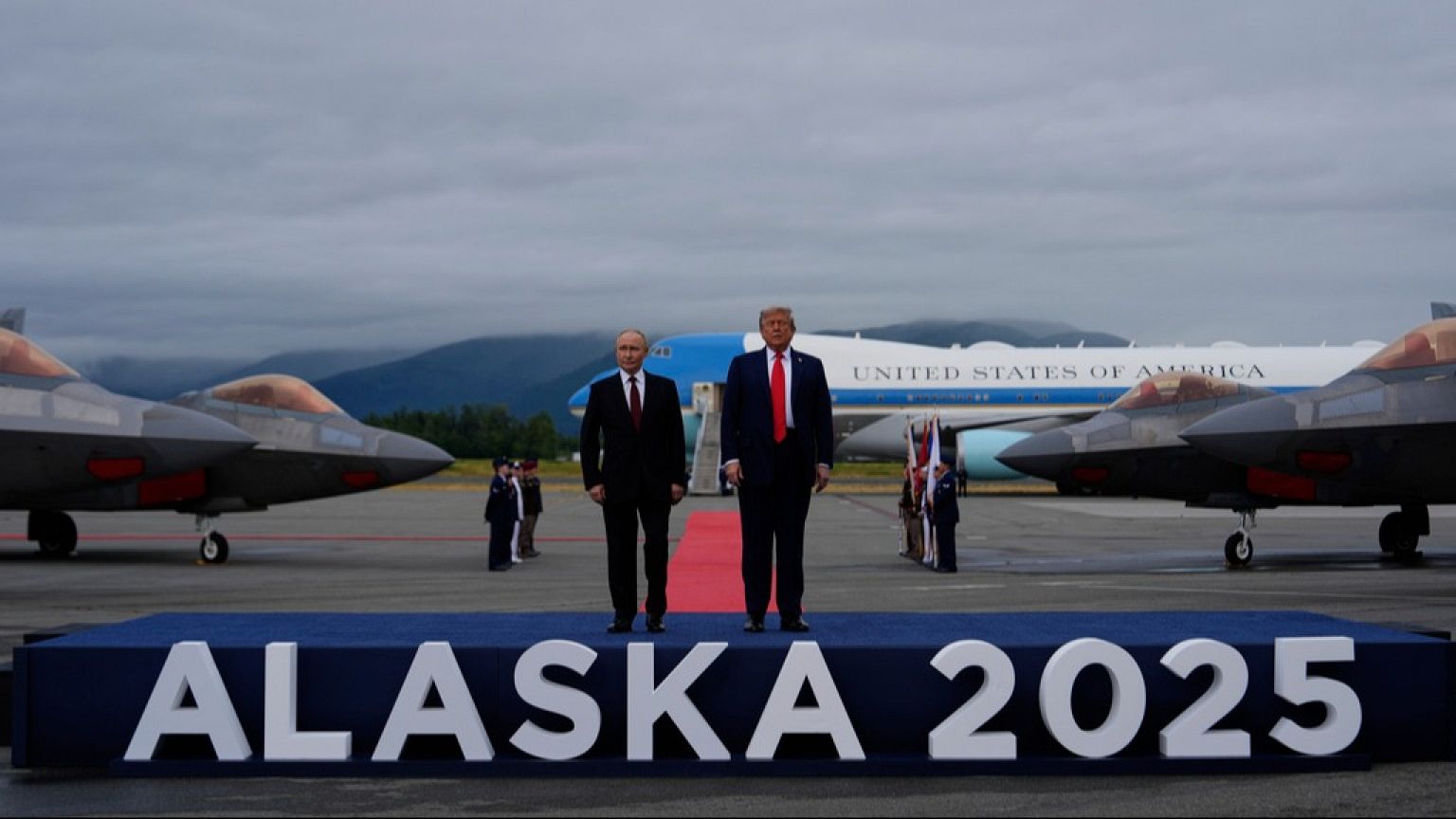 Trump and Putin's Alaska Summit in photos | Euronews