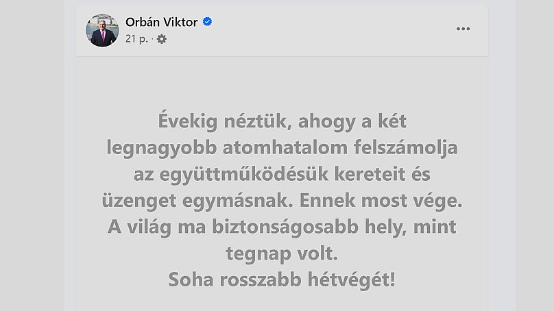 Orbán nyilatkozata