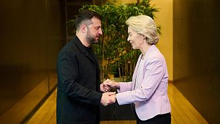 Βολοντιμίρ Ζελένσκι και Ούρσουλα φον ντερ Λάιεν