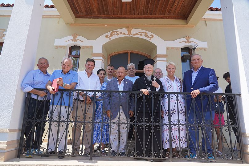 Ο οικουμενικός πατριάρχης και οι επισκέπτες