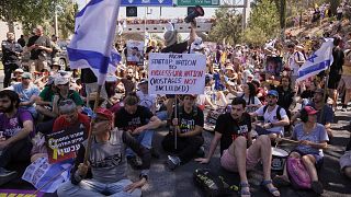 Dozens of Israelis arrested in protest to demand end to Gaza war and release of hostages