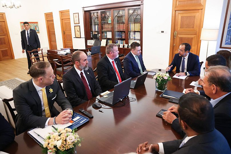 Incontro del presidente Christodoulides con il gruppo Atf