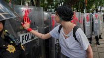 WATCH: Demonstrators in Mexico City demand cutting ties with Israel