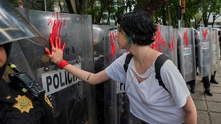 WATCH: Demonstrators in Mexico City demand cutting ties with Israel