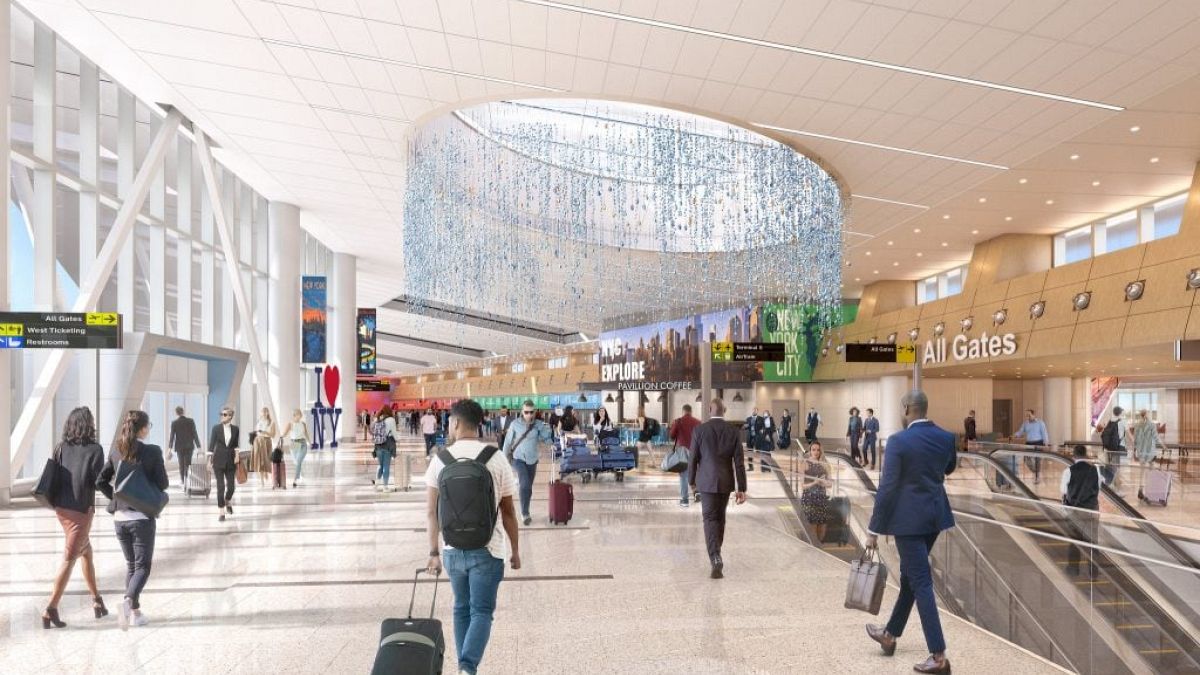 New York cultural giants bring major art installations to JFK's new terminal