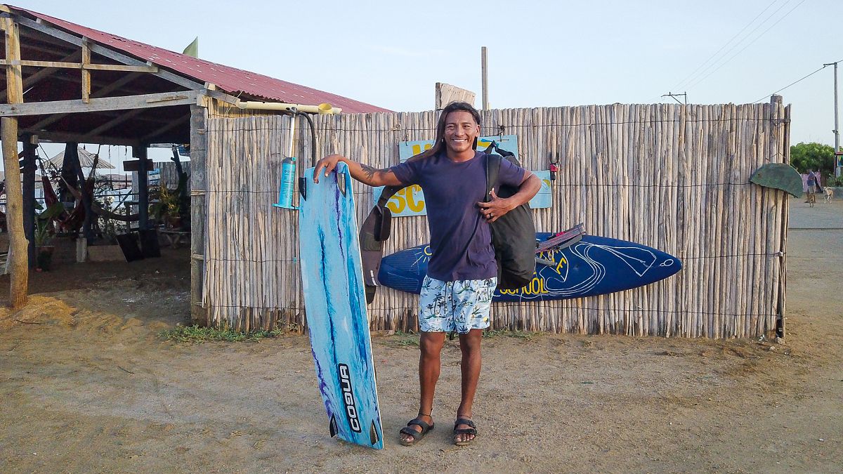 Watch: The kitesurfer inspiring Colombia's indigenous Wayuu tribe