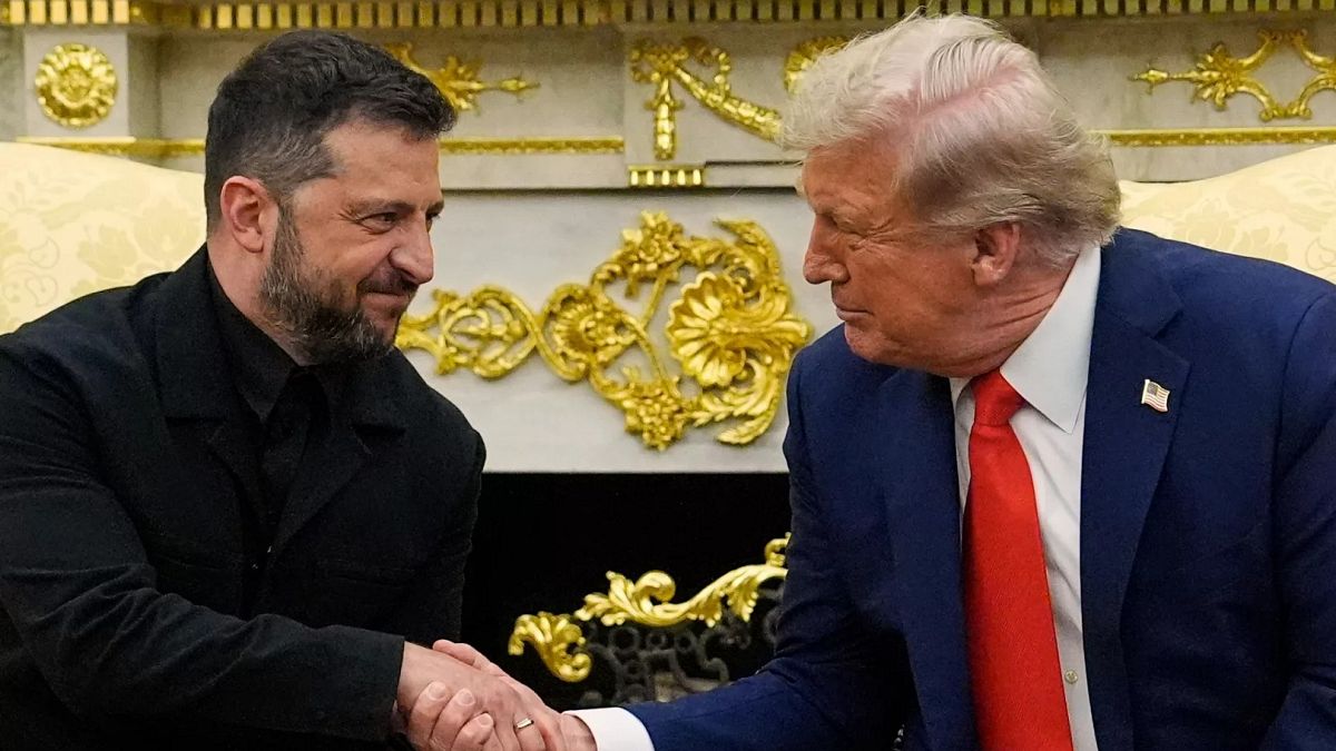 Zelenskyy and Trump speak before White House talks — live updates