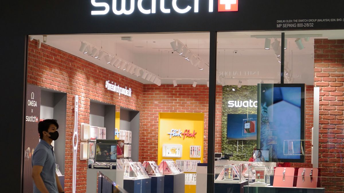 Swatch shares drop as Swiss watchmaker forced to apologise for racist ad