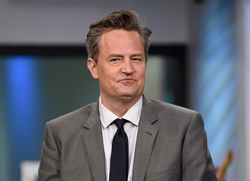 L'attore Matthew Perry partecipa alla Build Speaker Series per discutere della miniserie “The Kennedys After Camelot”, New York, 30 marzo 2017