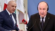 الرئيس الجزائري عبد المجيد تبون والرئيس اللبناني جوزاف عون