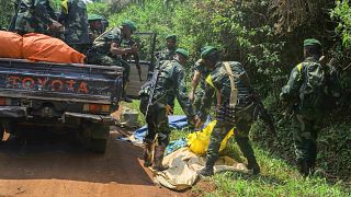 Rebels kill 52 people with hoes and machetes in DR Congo