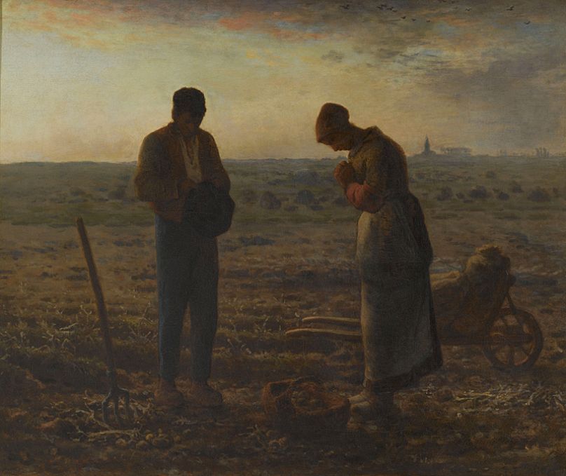 L’Angélus - Jean-François Millet, 1857-9