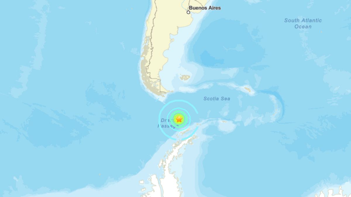 Un séisme de magnitude 7,5 frappe l'Antarctique chilien et déclenche une courte alerte au tsunami