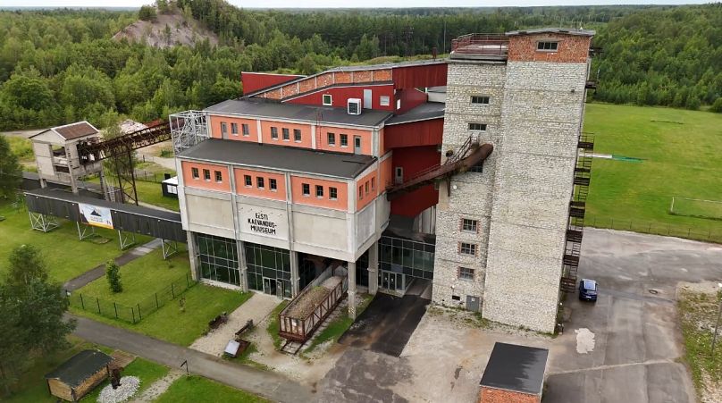 Эстонский музей горного дела в Кохтла-Нымме, на месте закрытой шахты по добыче сланца