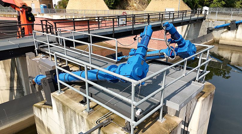 Détail des mécanismes du barrage