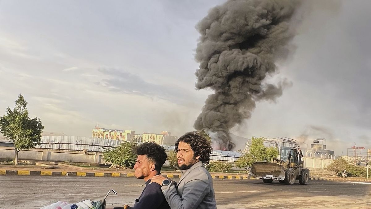 Israeli airstrikes targeting Iran-backed Houthis rock Yemen's capital