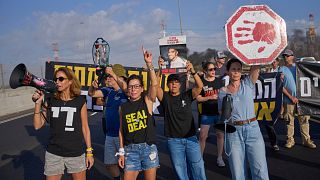Israeli protesters demand ceasefire and hostage deal in Gaza war
