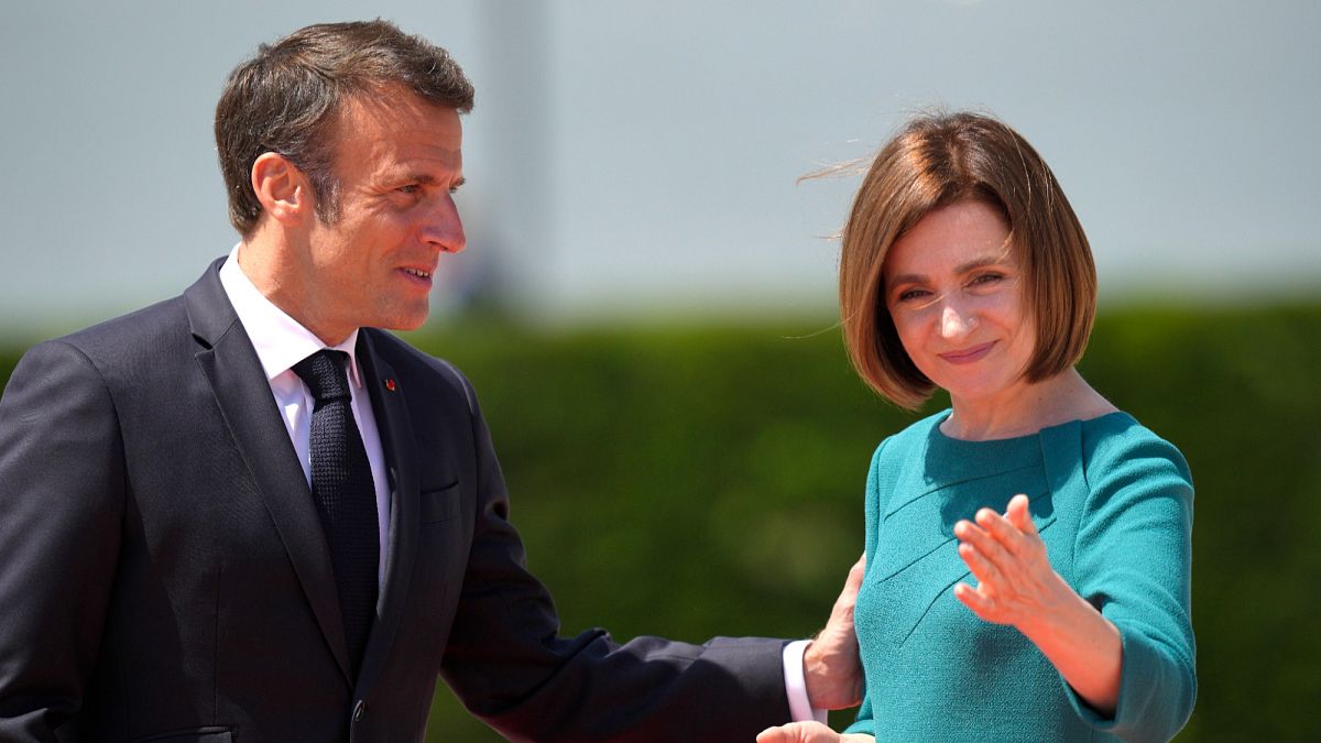Macron, Merz et Tusk se rendent en Moldavie à un mois d'une législative cruciale