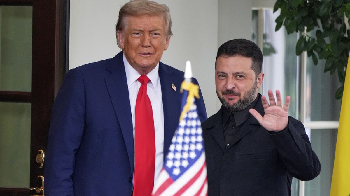 Trump a Zelenszkijjel közös sajtótájékoztatón: Tomahawkra talán nem is lesz szükség
