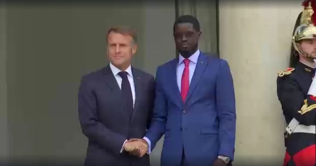 Senegal’s Faye meets Macron to reset relations post French troop exit Senegal’s Faye meets Macron to reset relations post French troop exit