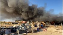 Fire at cold storage facility spreads to warehouse in Turkey’s Antalya