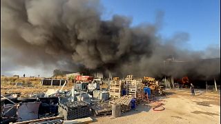 Fire at cold storage facility spreads to warehouse in Turkey’s Antalya