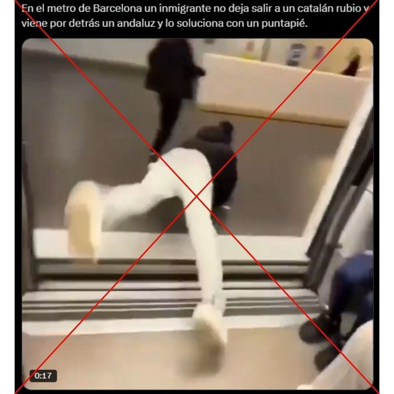 O vídeo tem uma legenda errada.