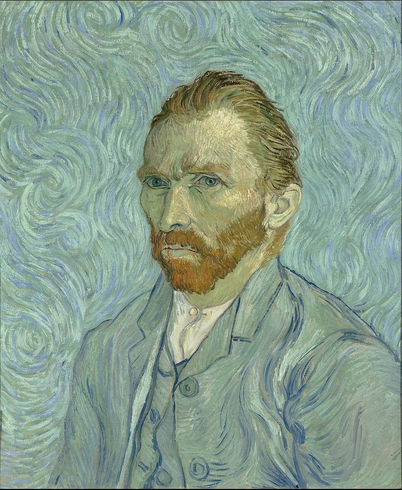 Self-portrait by Vincent van Gogh (1889)