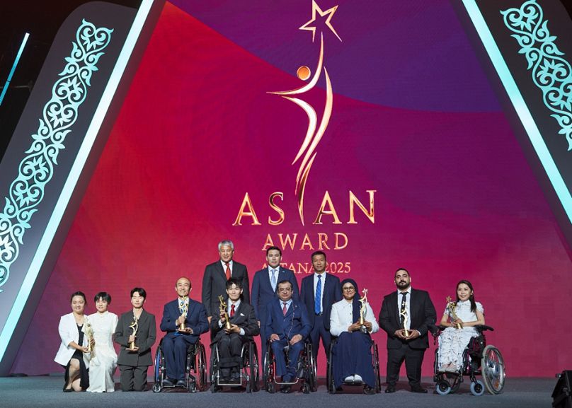 The awardees of the 2025 Asian Awards.
