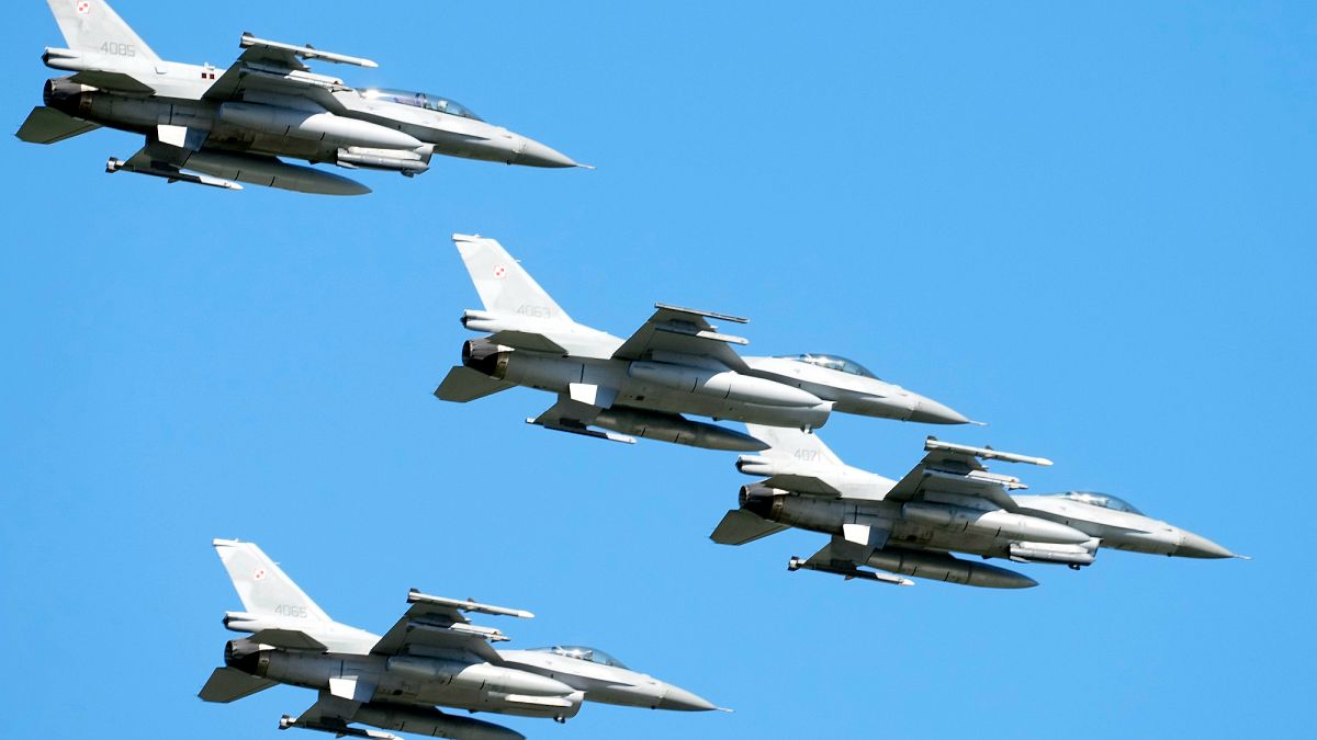 Poland downs 'huge number' of Russian drones in 'act of aggression'