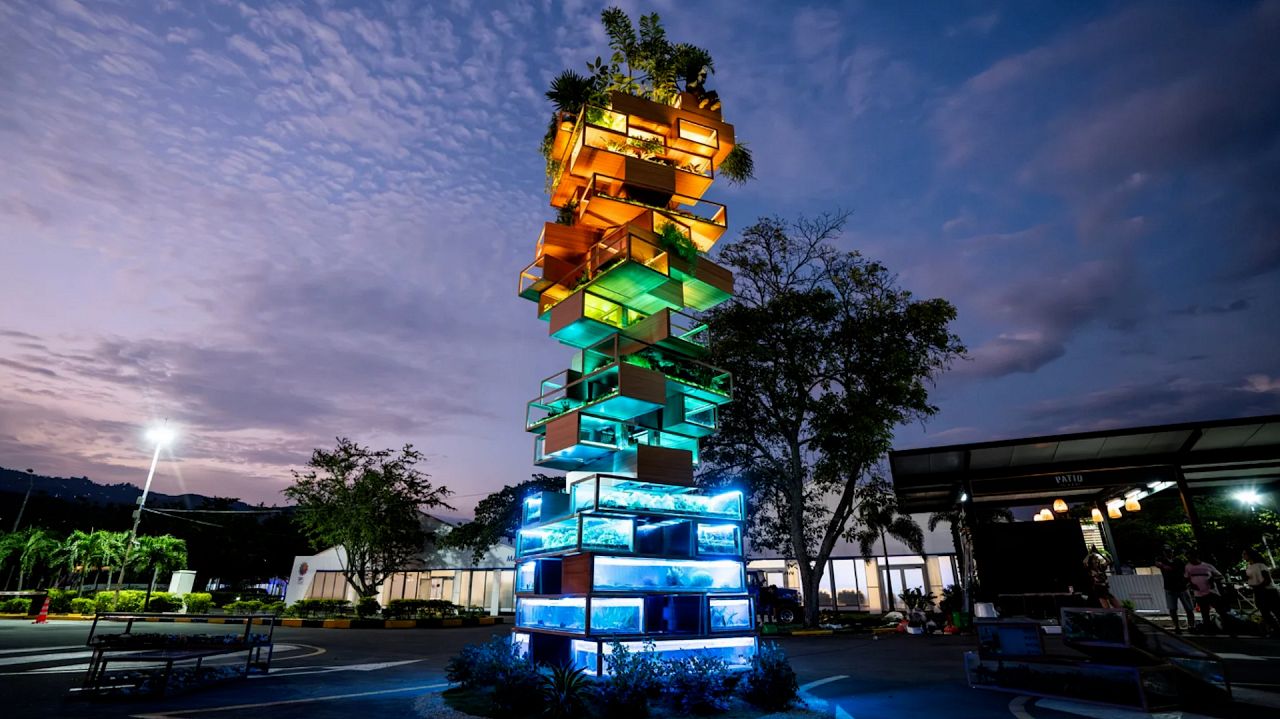 "Jenga tower" project