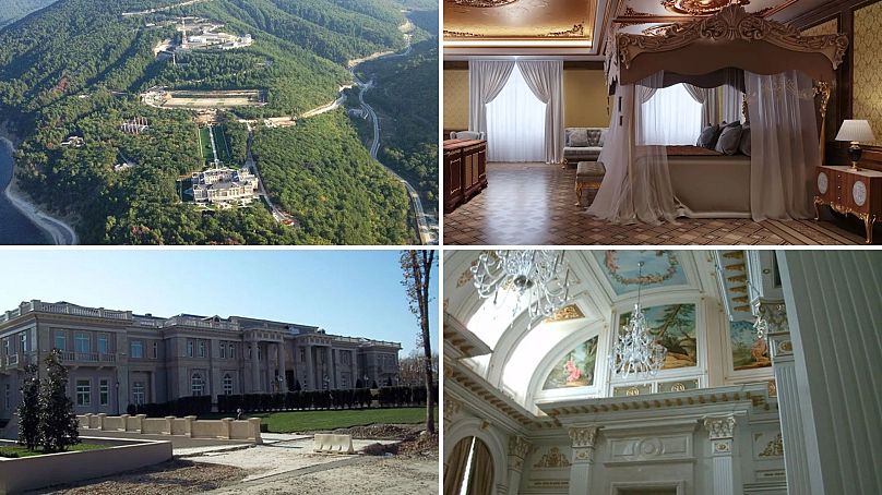 A Putyin-palota belső képei