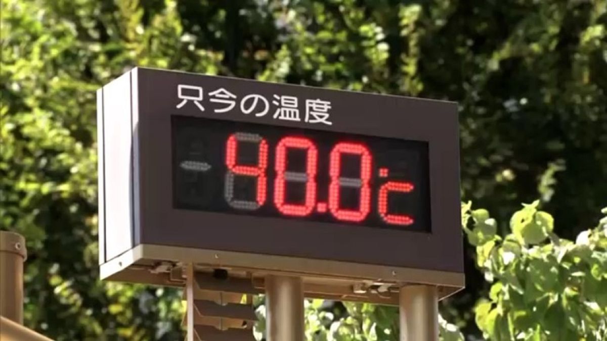 Japan's heatwave breaks temperature records | News Minimalist