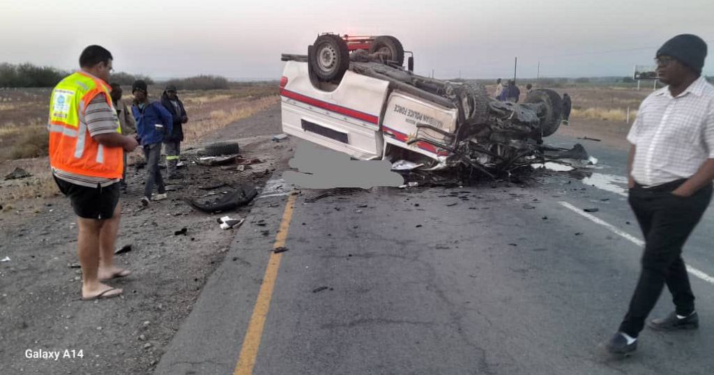 Namibia: 14 dead in head-on collision between two vehicles Namibia: 14 dead in head-on collision between two vehicles
