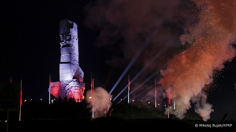 Westerplatte. Commémoration du 86e anniversaire du déclenchement de la Seconde Guerre mondiale