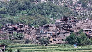 Rescuers search rubble for survivors after earthquake in Afghanistan