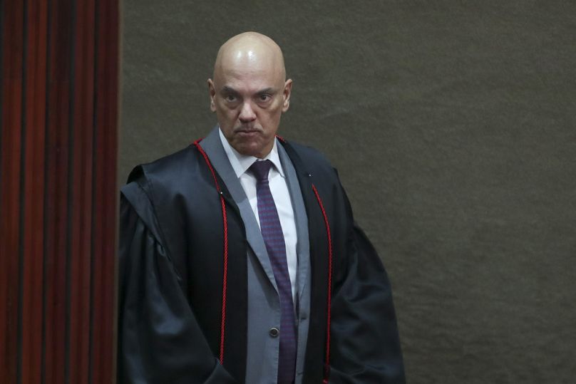 ARQUIVO - Presidente do Tribunal Superior Eleitoral, Ministro Alexandre de Moraes