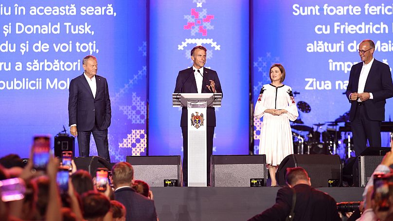 EU leaders have shown support for Moldova's accession process.