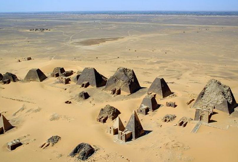 اهرام ساخته شده در دوره نوبیها - سودان