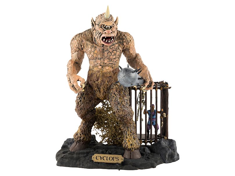 A Ray Harryhausen “Cyclops” model, an item up for auction from the collection of filmmaker Guillermo del Toro.