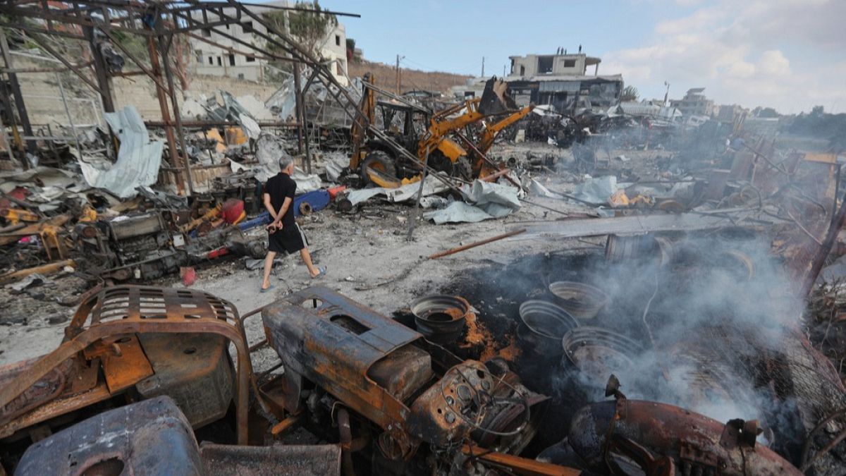 Five killed in Israeli strikes in southern Lebanon, including three children, Health Ministry says