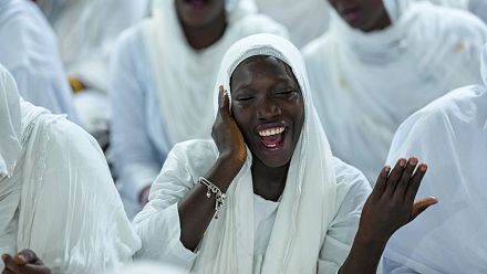 La confrérie soufie Layene du Sénégal célèbre le Mawlid à Dakar