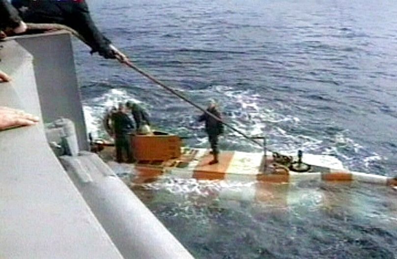 Questo filmato è stato fornito dalla televisione russa RU-RTR via APTN venerdì 18 agosto 2000.