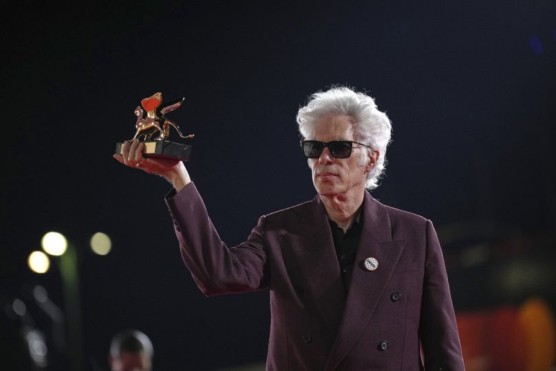 Jim Jarmush con il Leone d'Oro