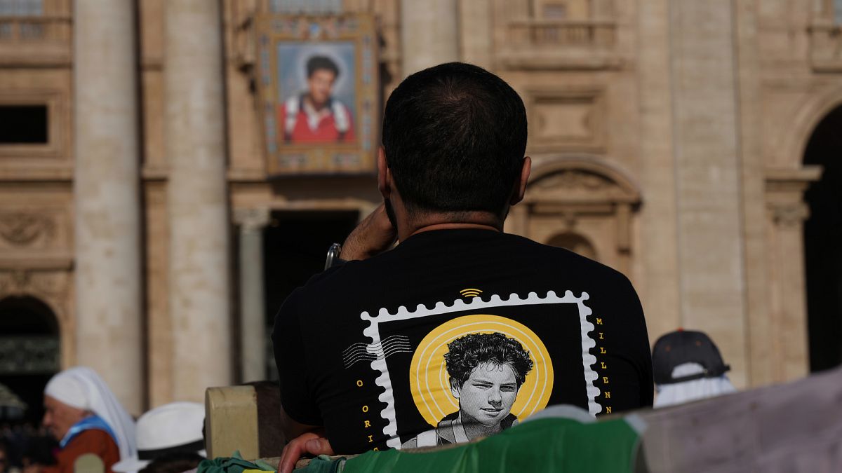 Pope Leo XIV declares first two saints of his pontificate
